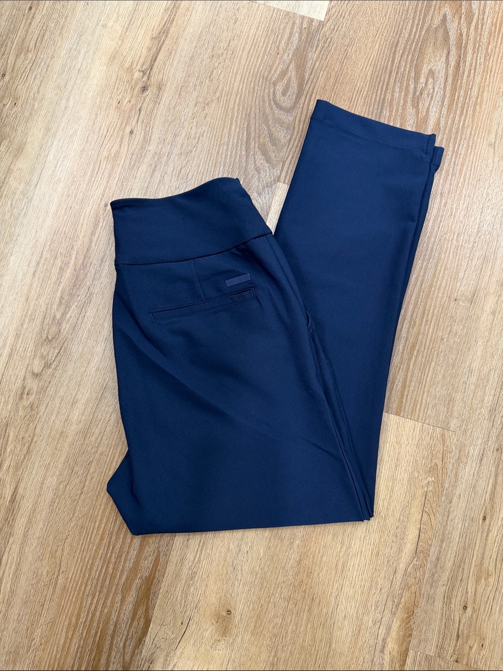 Women's Navy Stretch Golf Pants